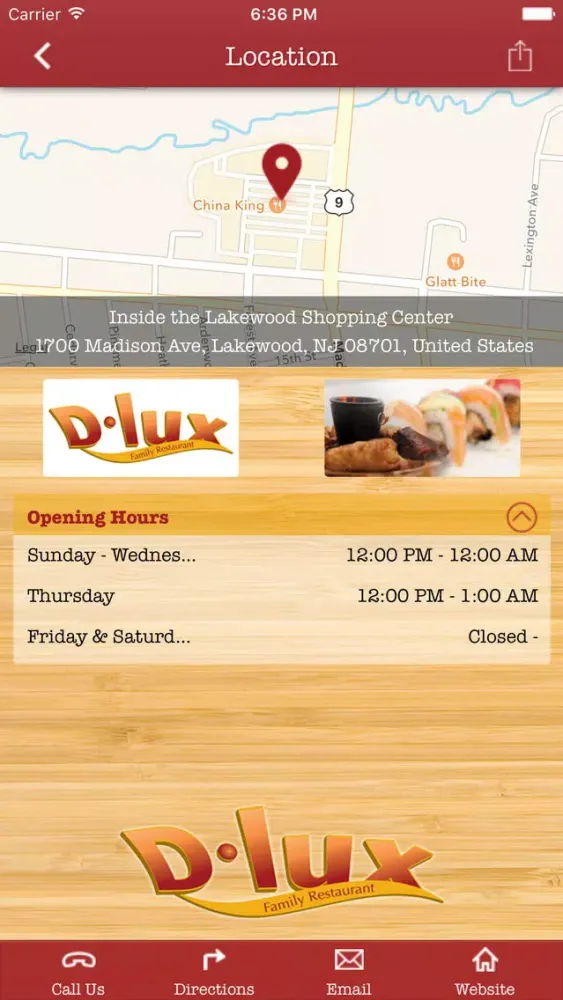 D-Lux Family Restaurant Screenshots