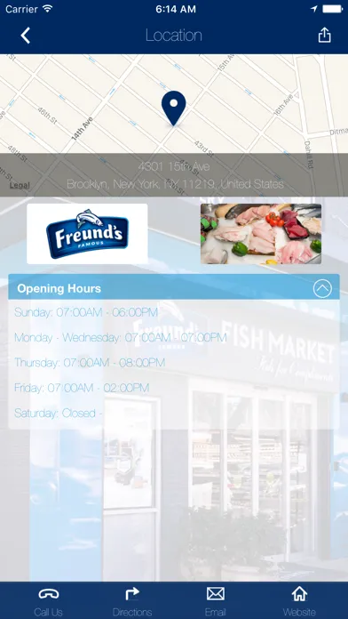 Freund's Famous Fish Market 스크린샷