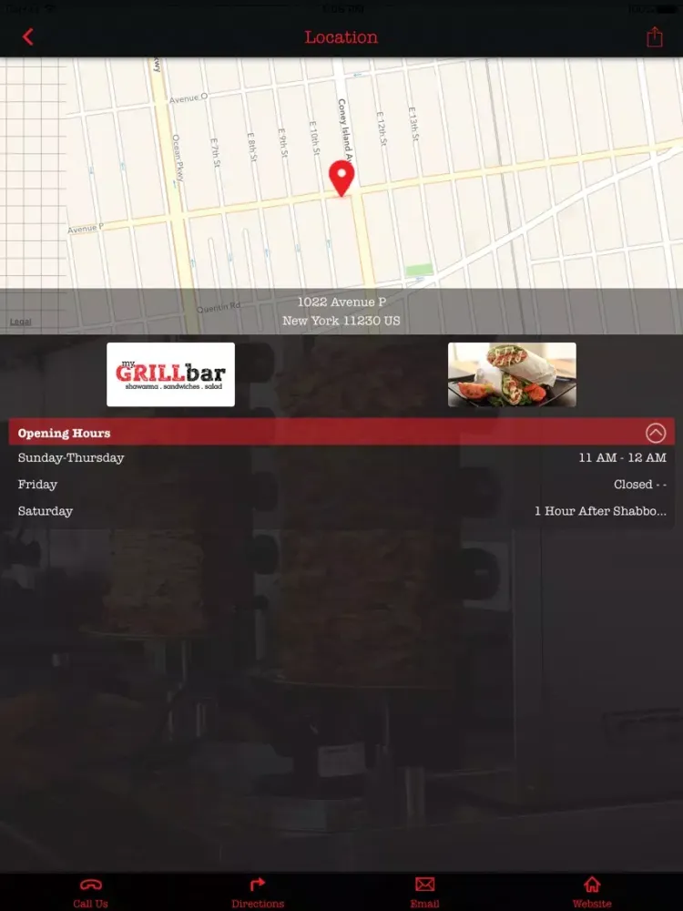 Скриншоты My Grill Bar iPad 