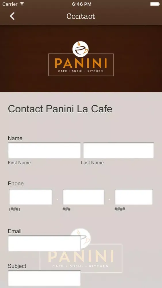 Panini La Cafe - Kosher Dairy Restaurant স্ক্রিনশট