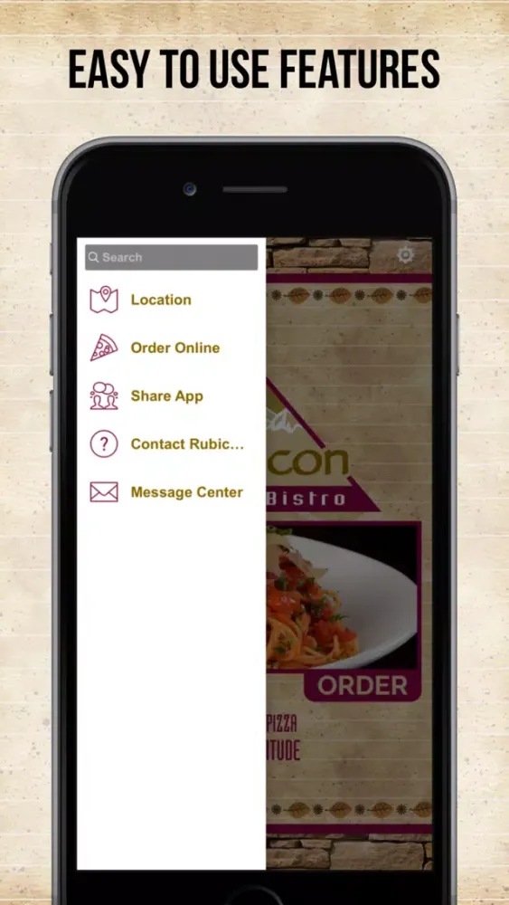 Captures d'écran de Rubicon Pizza Company