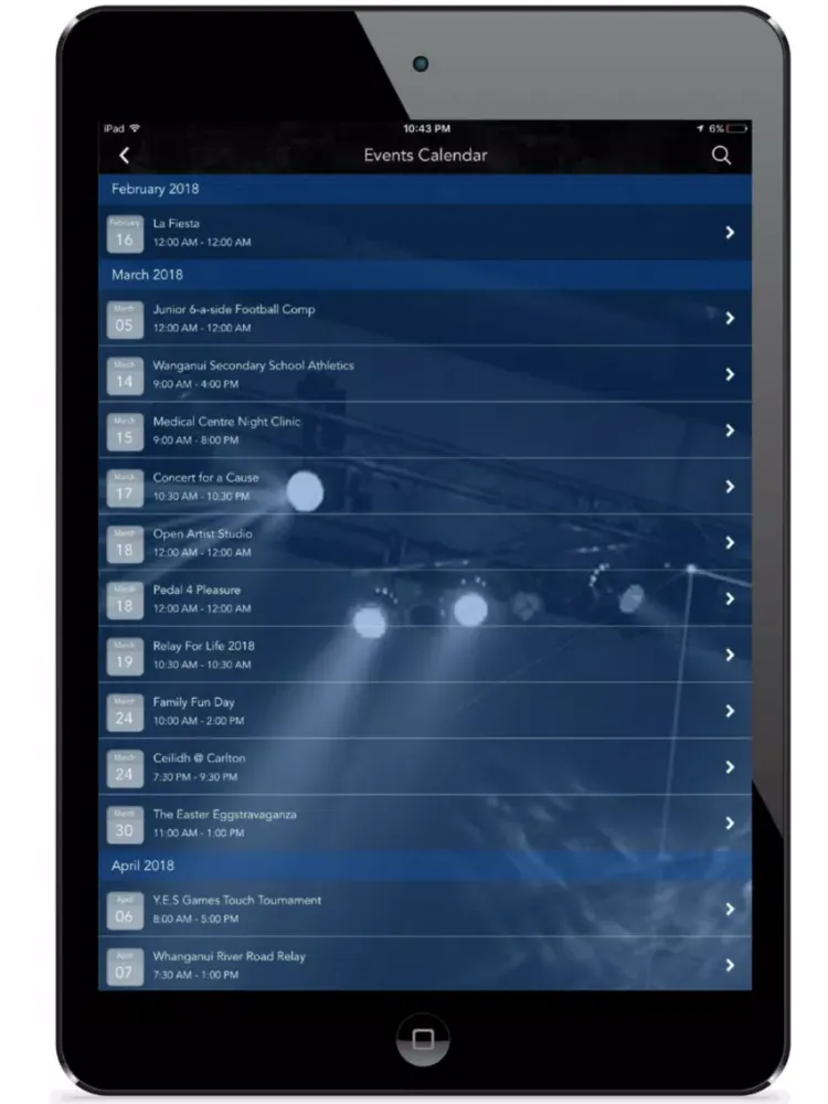 Capturas de pantalla de Local and Loyal Whanganui iPad 