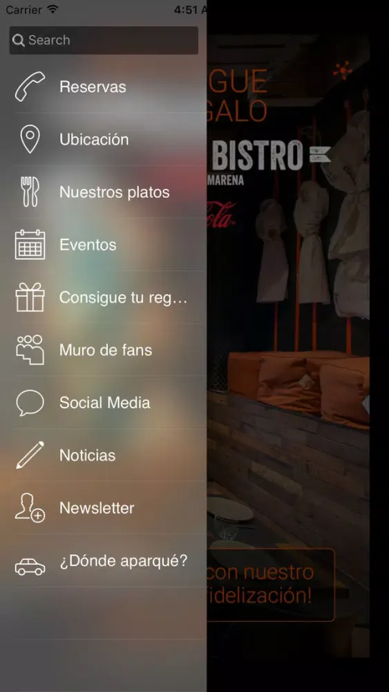 Captures d'écran de Canalla Bistro