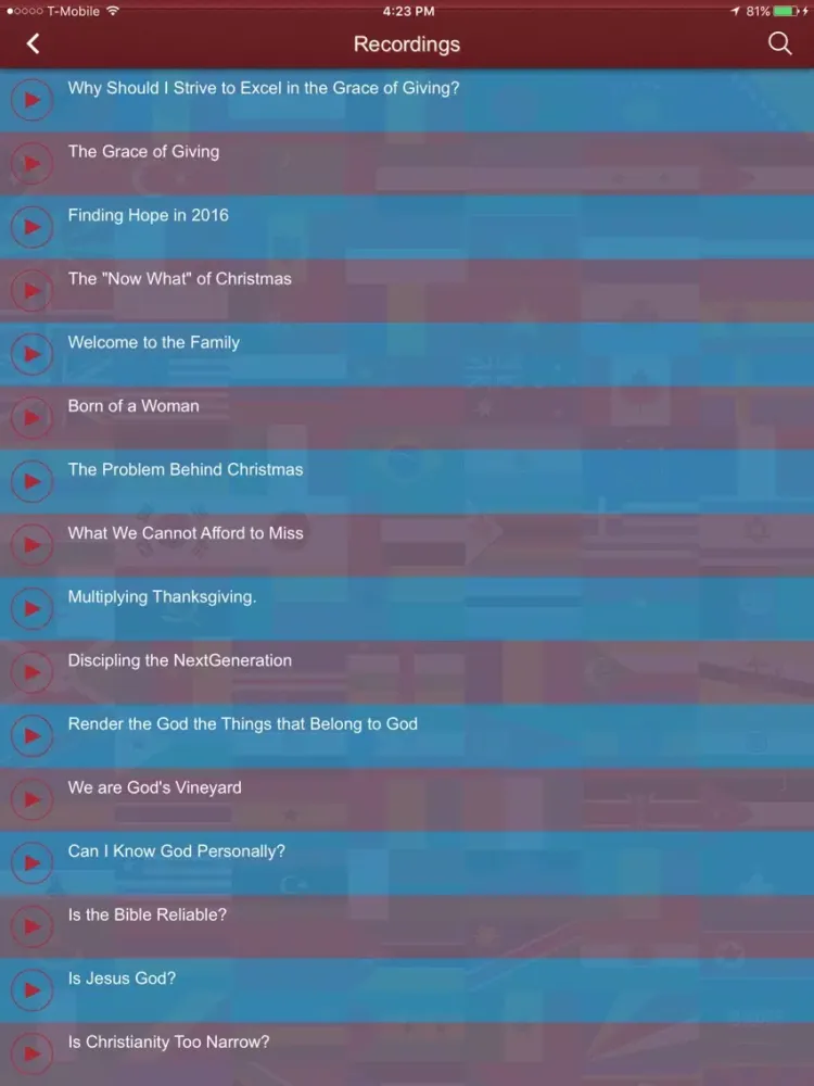 United Nations Ministry iPad  Screenshots