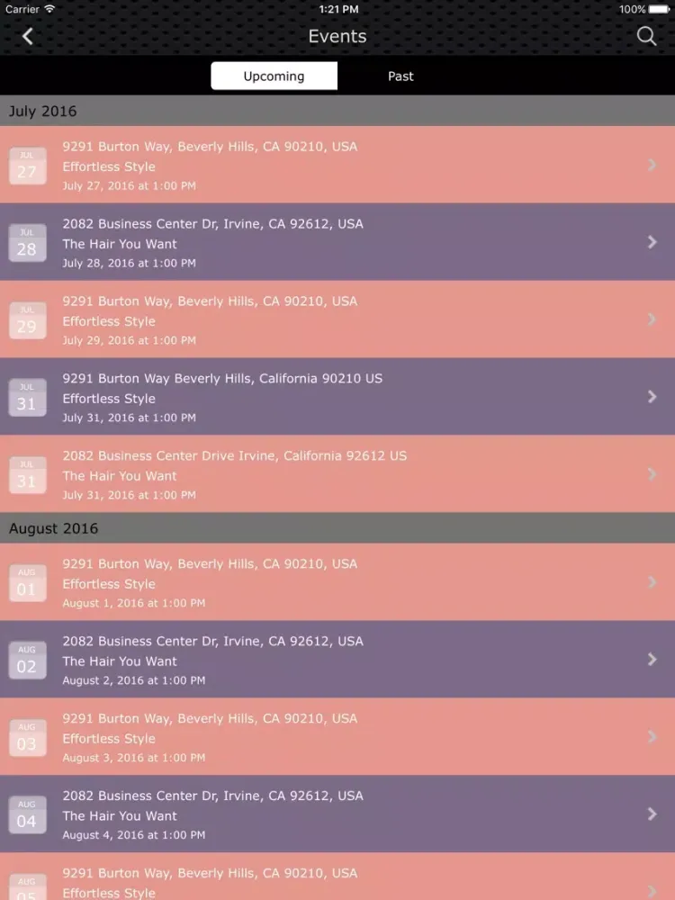 729 BEaUty iPad 應用截圖