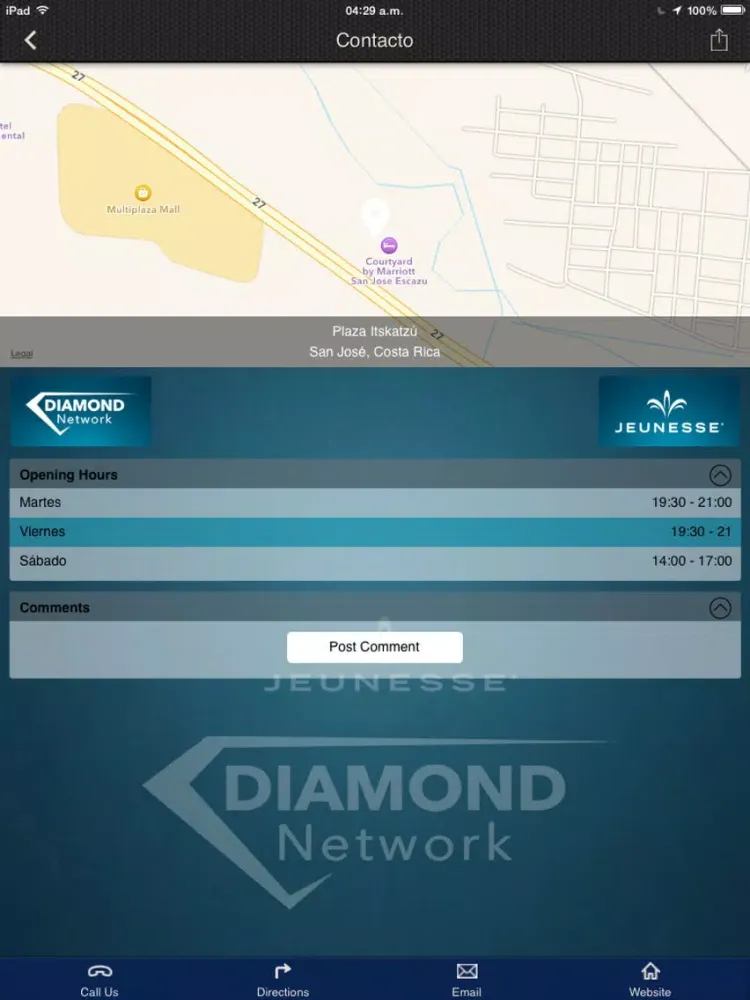 Diamond Network iPad 应用截图