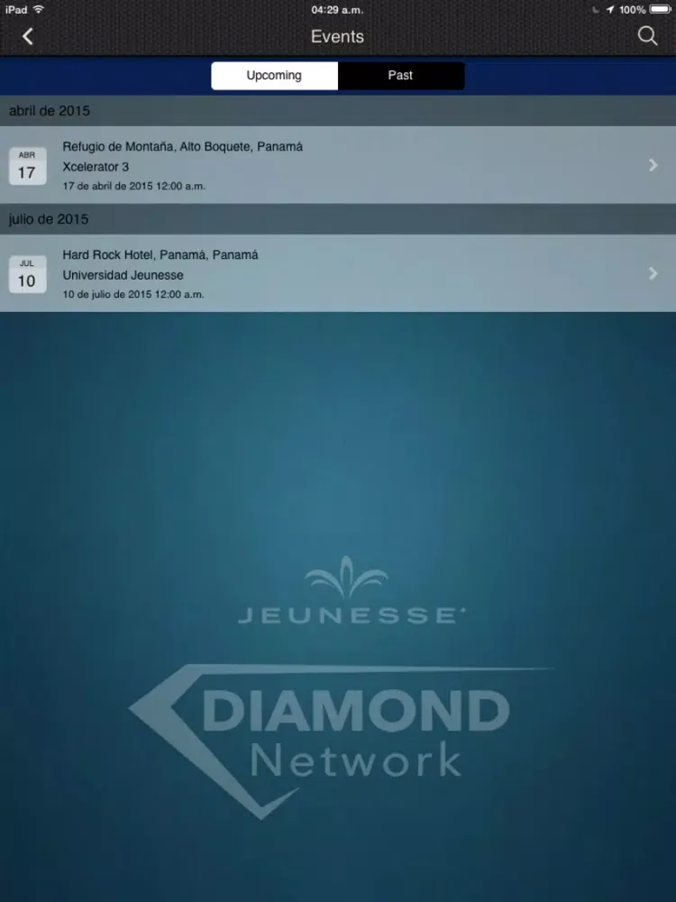 Diamond Network iPad 应用截图