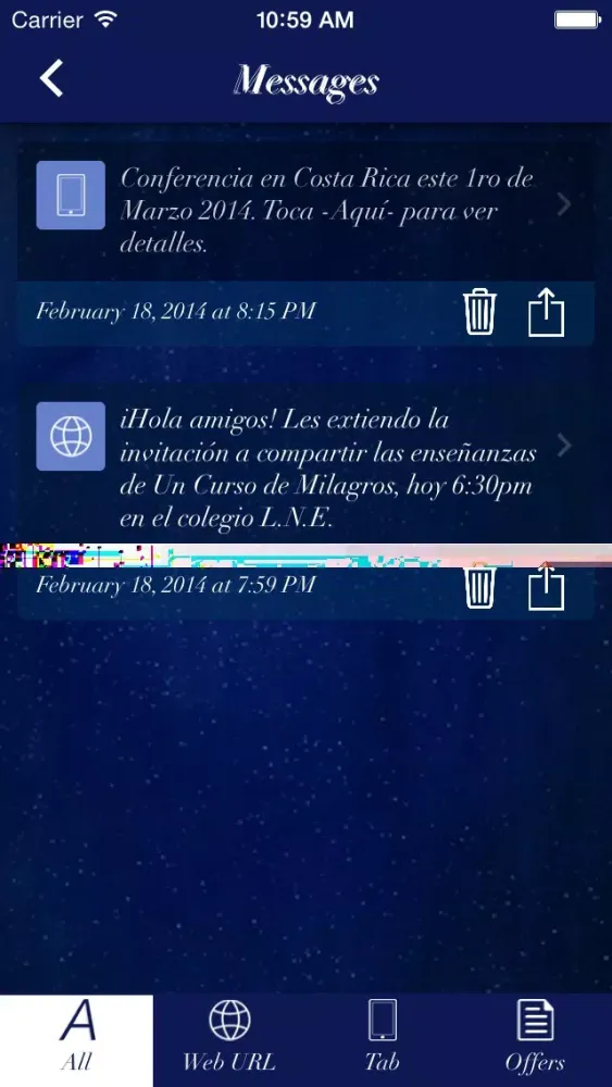 Captures d'écran de Shirley Estrada