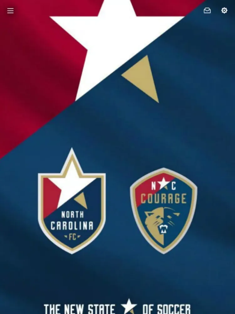 North Carolina FC/Courage iPad  স্ক্রিনশট