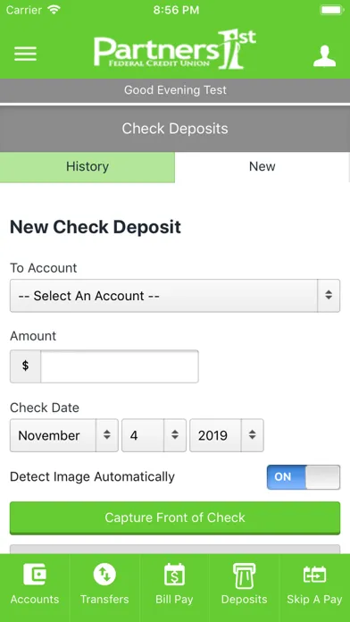 Partners 1st FCU Mobile Screenshots