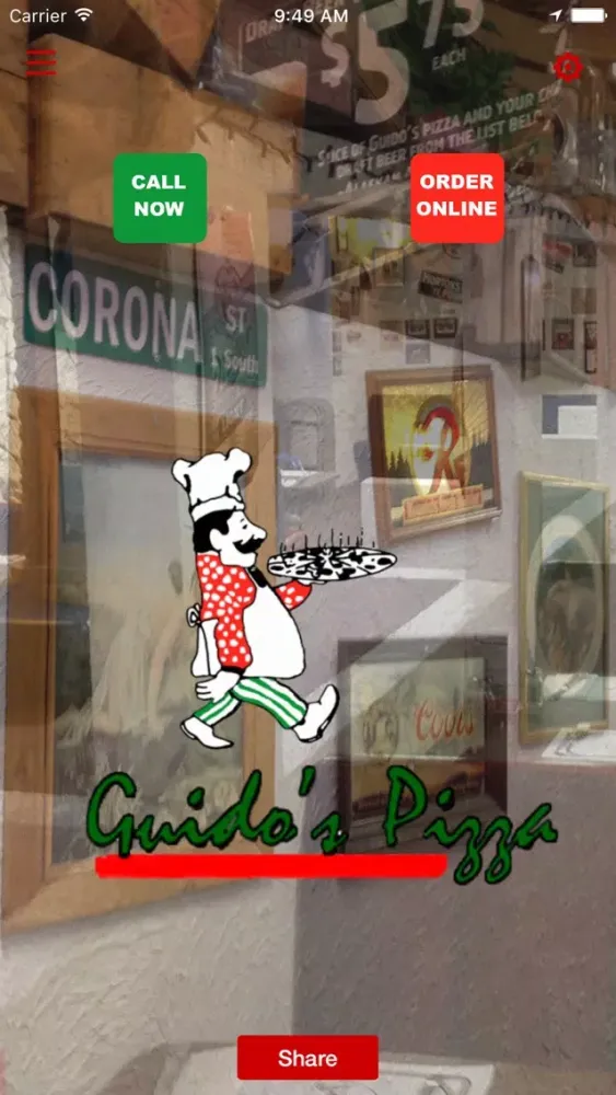 Ảnh chụp màn hình của Guido's Pizza Anchorage