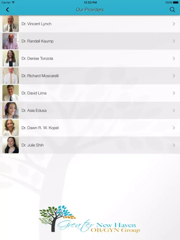 تصاویر Greater New Haven OB/GYN Group iPad 