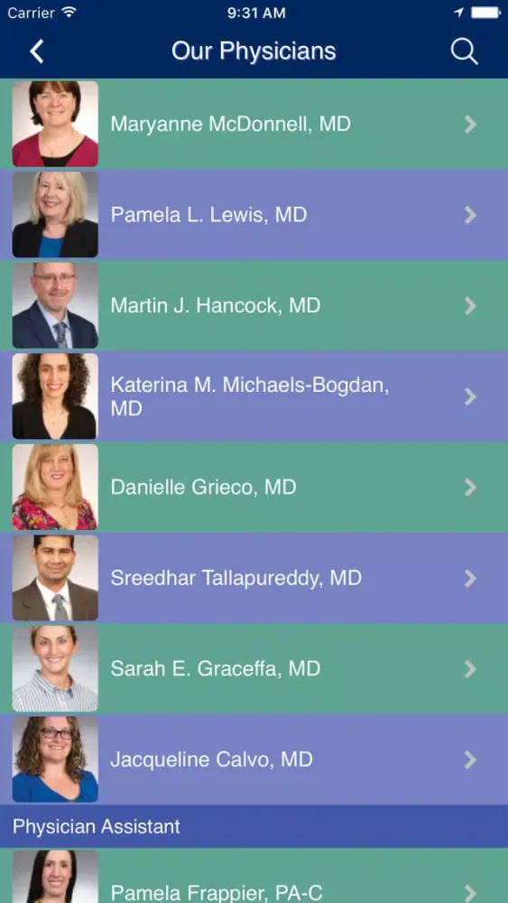 Capturas de tela do OBGYN Group of Eastern CT