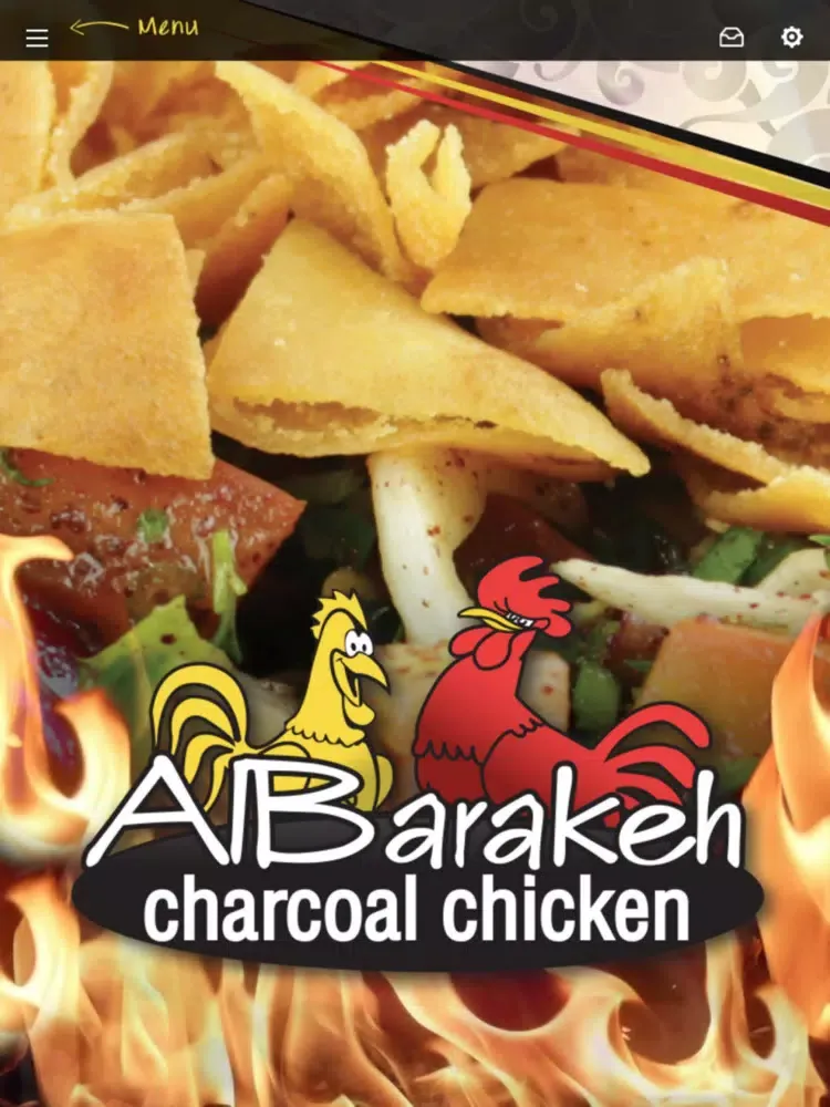 Capturas de tela do Al Barakeh Charcoal Chicken iPad 