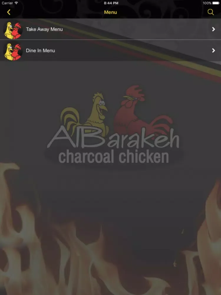 Capturas de tela do Al Barakeh Charcoal Chicken iPad 