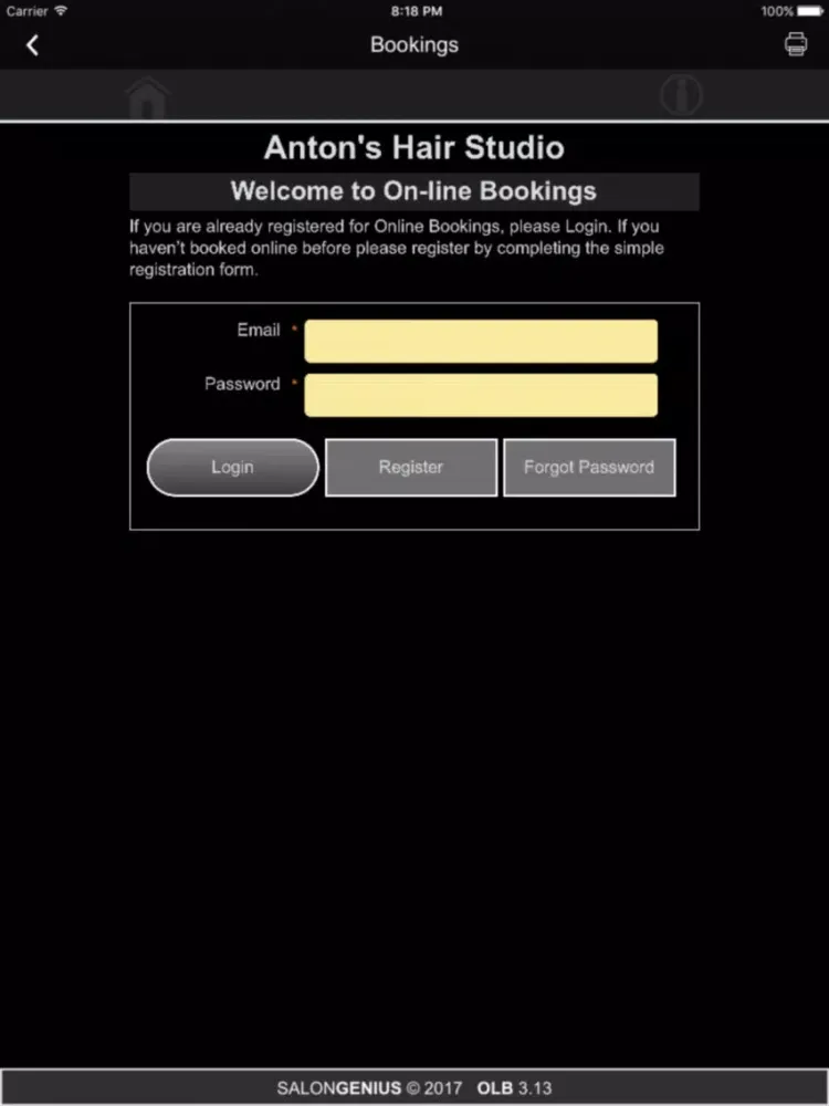 Captures d'écran de Anton's Hair Studio iPad 