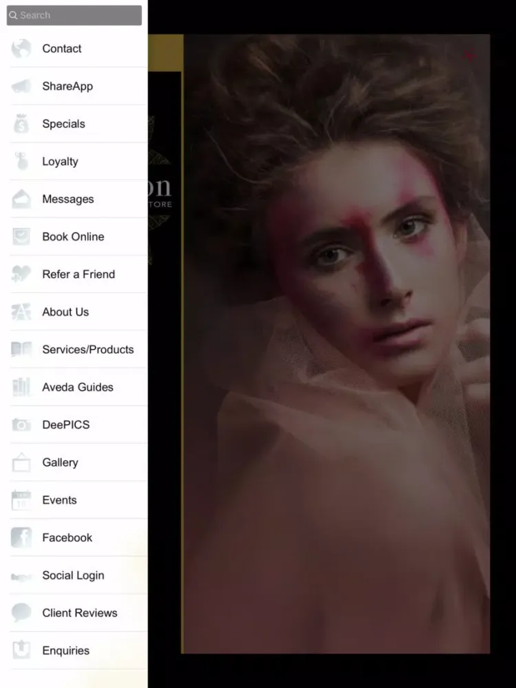 Deep Aveda Salon iPad  Screenshots