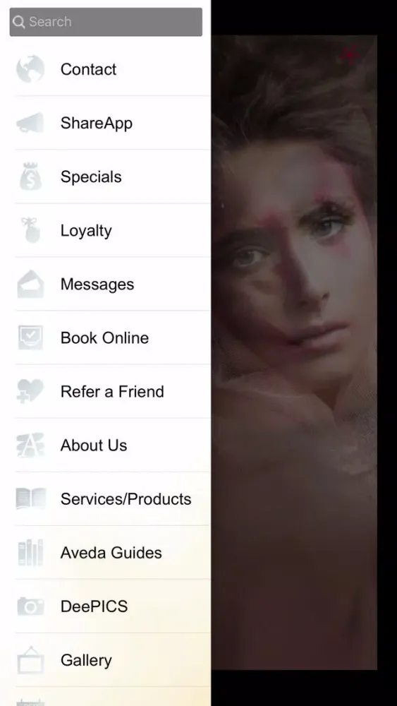 Deep Aveda Salon Screenshots