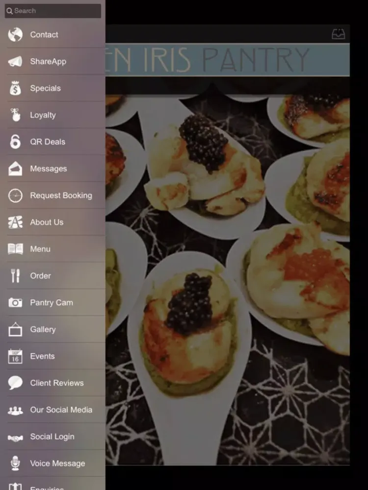 Capturas de pantalla de Glen Iris Pantry. iPad 