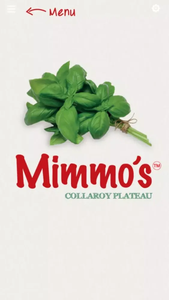 Capturas de tela do Mimmo's Pizza Express