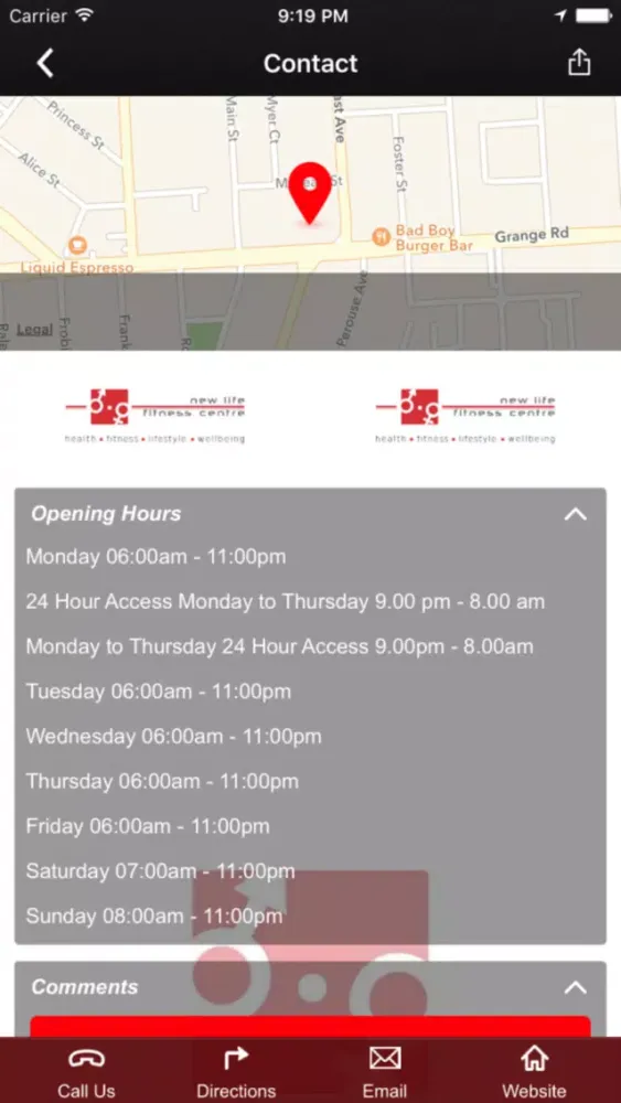 Capturas de pantalla de New Life Fitness Centre