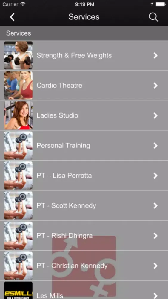 Capturas de pantalla de New Life Fitness Centre