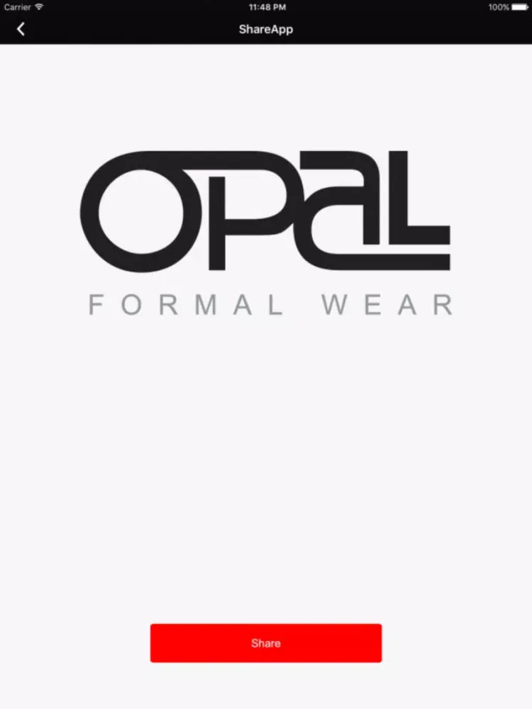 Opal Formal Wear iPad  Ekran Görüntüleri