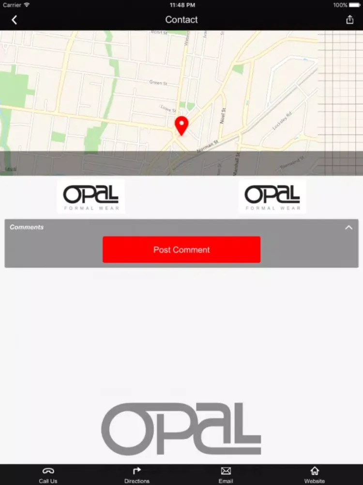 Opal Formal Wear iPad  Ekran Görüntüleri