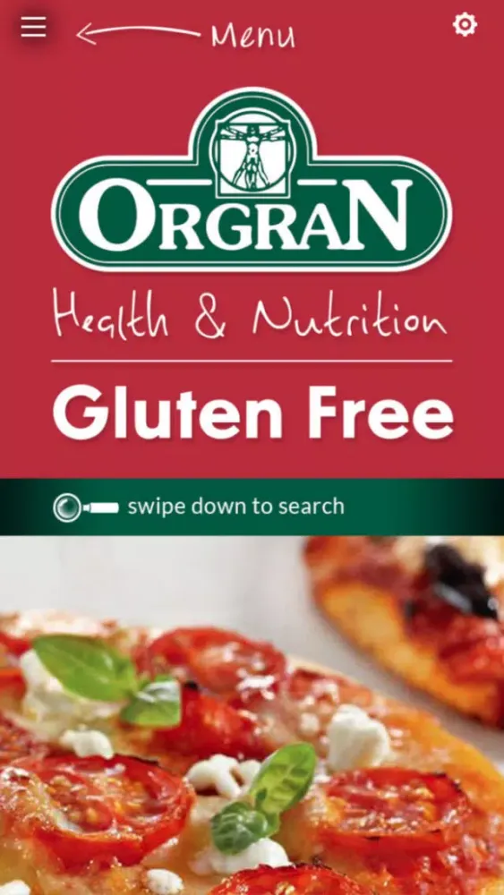 Ảnh chụp màn hình của Orgran Gluten Free