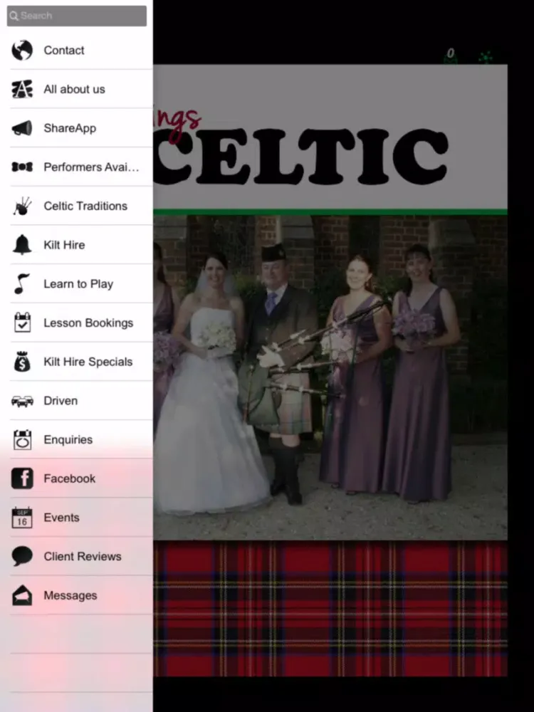 Captures d'écran de All Things Celtic iPad 
