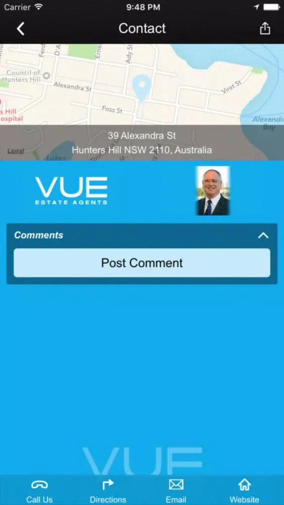 Vue Estate Agents应用截图