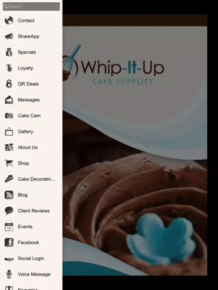 ภาพหน้าจอของ Whip It Up Cake Supplies iPad 