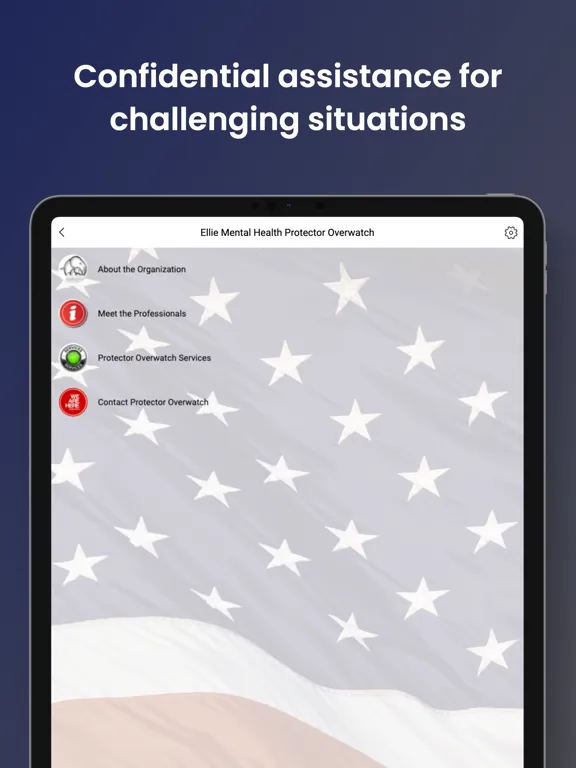 ภาพหน้าจอของ Minneapolis PD Wellness App iPad 