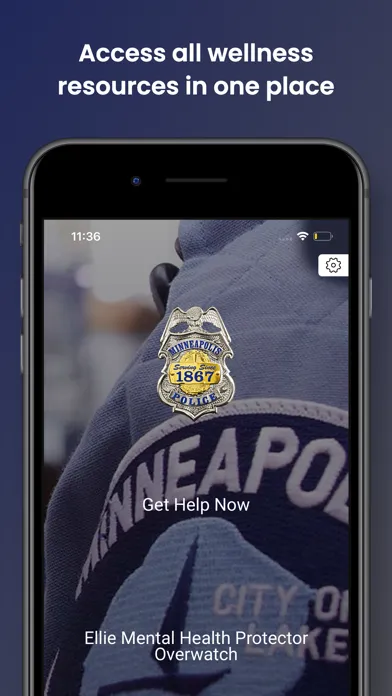 ภาพหน้าจอของ Minneapolis PD Wellness App