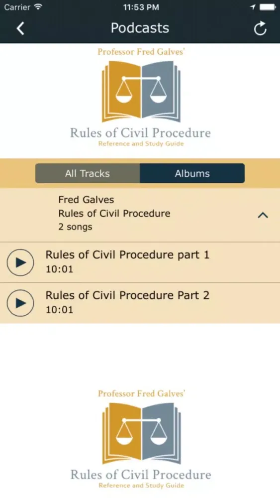 Rules of Civil Procedure Screenshots