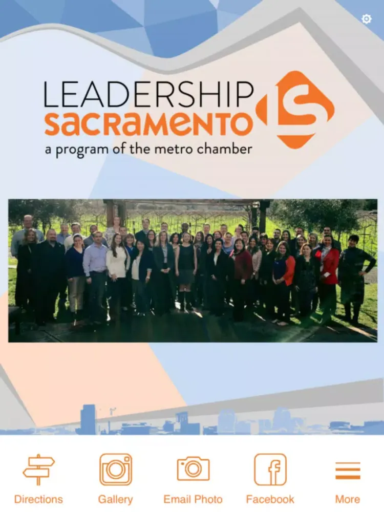 Ảnh chụp màn hình của Leadership Sacramento iPad 