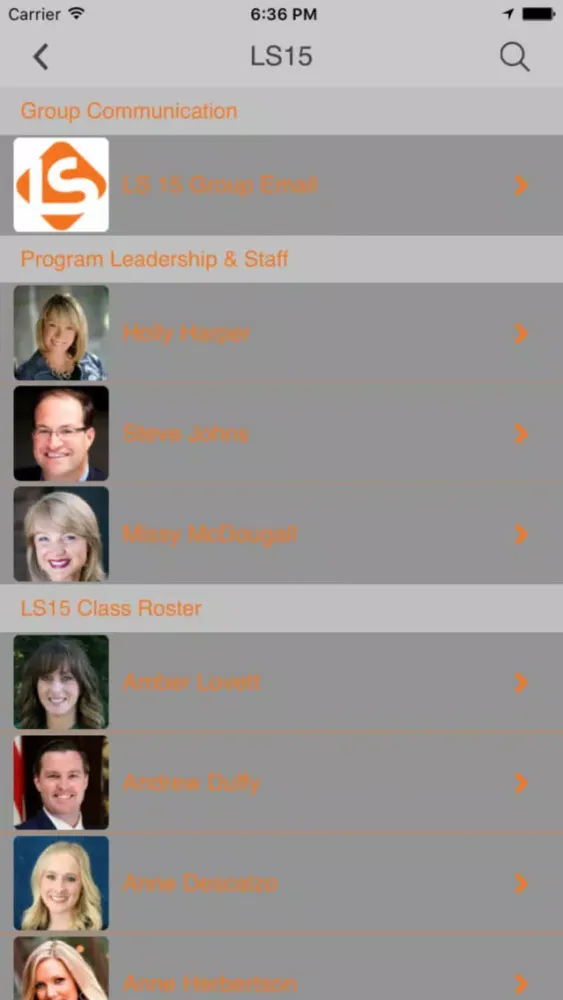 Ảnh chụp màn hình của Leadership Sacramento