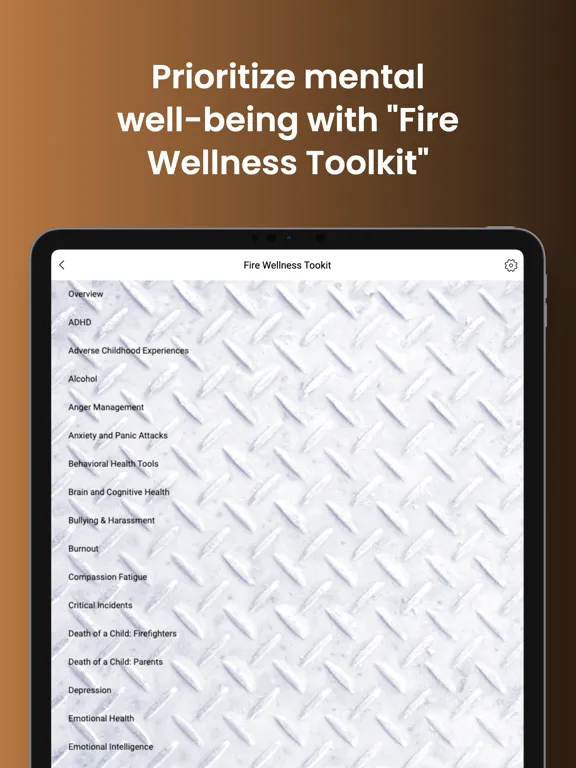 تصاویر Orange County Fire Authority iPad 