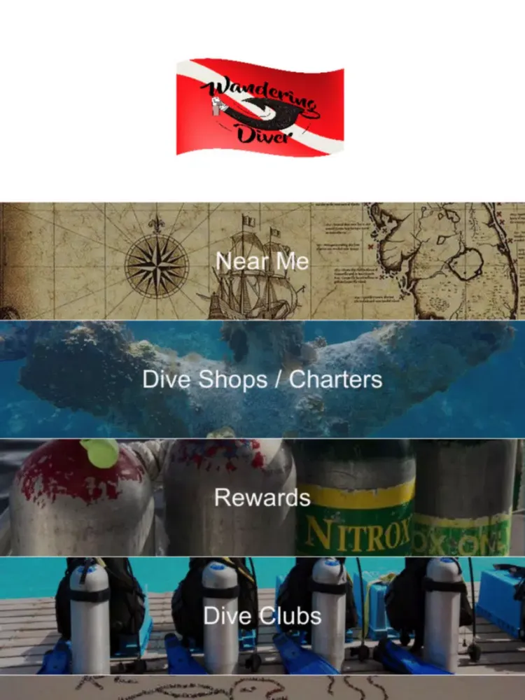 Wandering Diver iPad  Screenshots