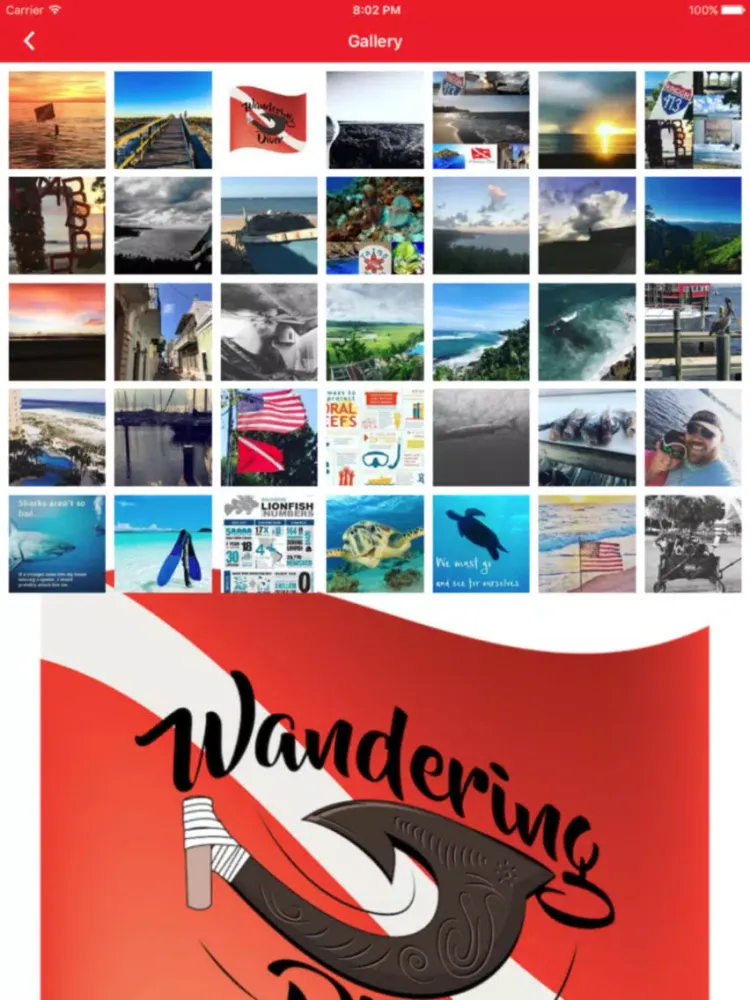 Wandering Diver iPad  Screenshots