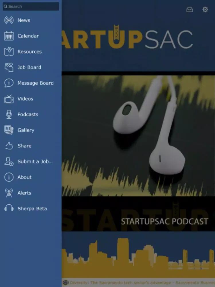 StartupSac iPad 应用截图