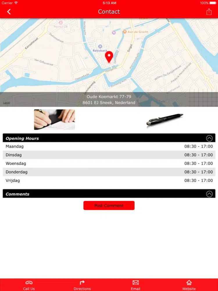 Notariskantoor Ellemers iPad 应用截图