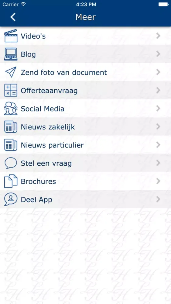 Lambeck Harms Notarissen Screenshots