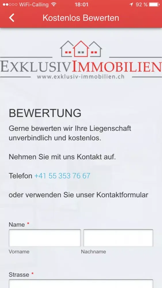 Exklusiv Immobilien GmbH Ekran Görüntüleri
