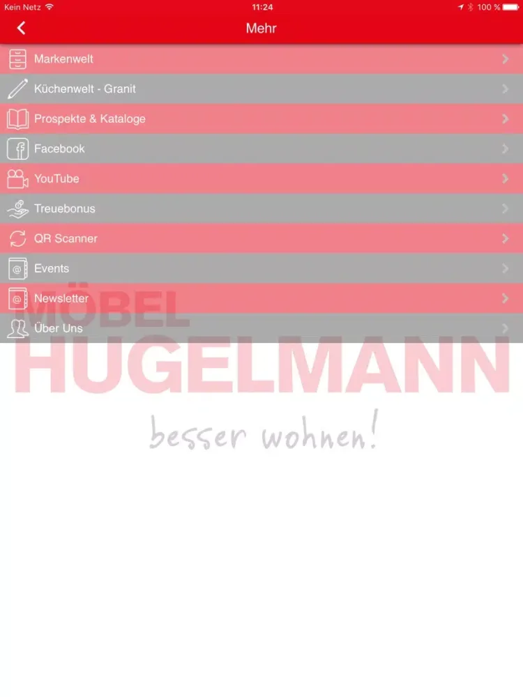 Möbel Hugelmann GmbH - Lahr iPad  스크린샷