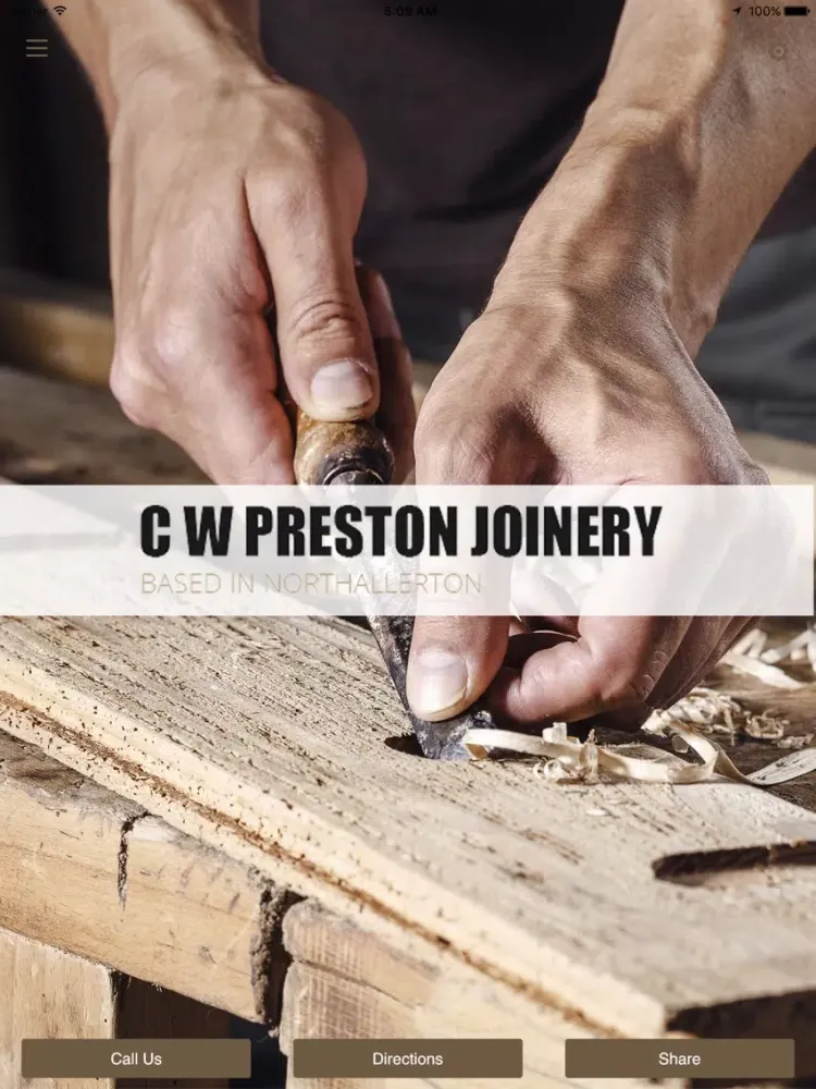 Скриншоты C W Preston Joinery iPad 