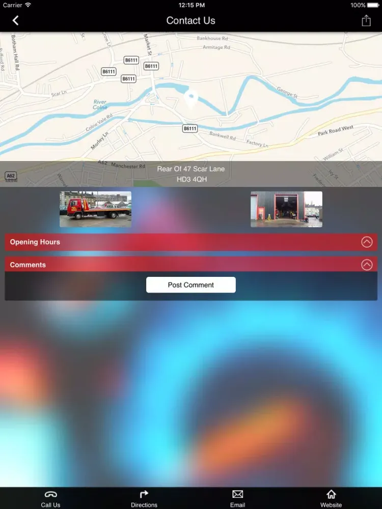 Скриншоты Merlin Motors iPad 