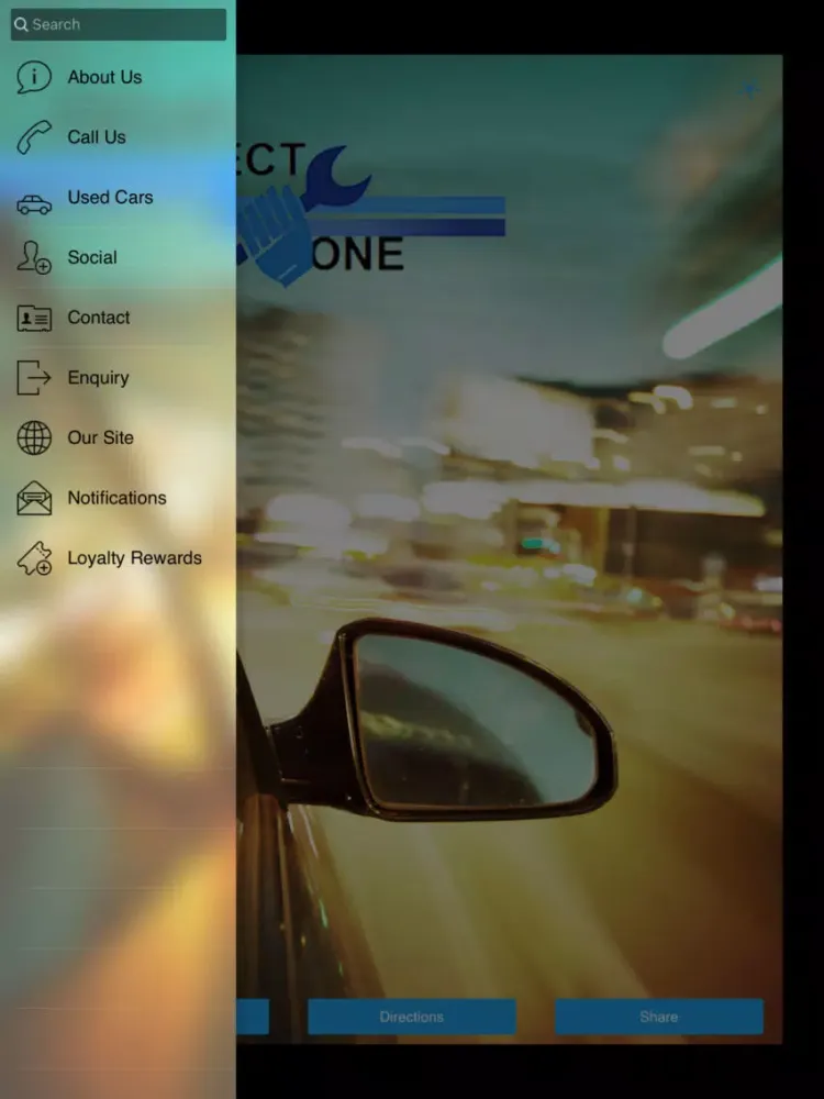 Ảnh chụp màn hình của Project One iPad 