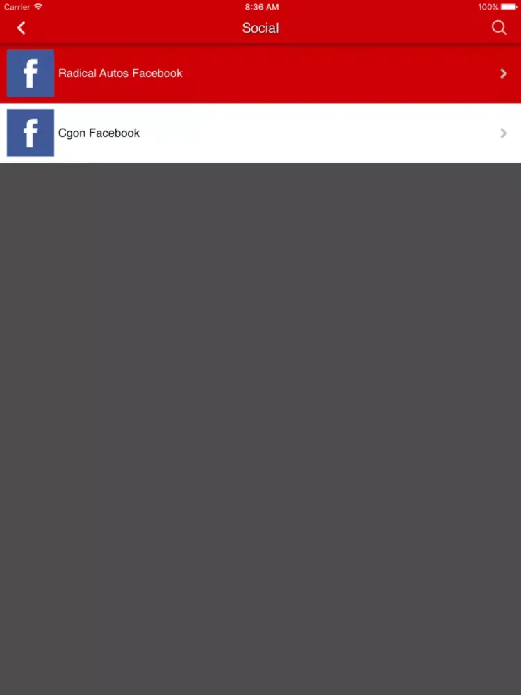 Radical Auto Services Ltd iPad  Screenshots