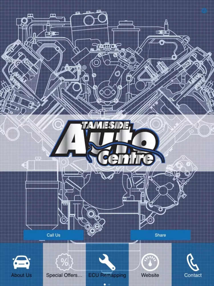 ภาพหน้าจอของ Tameside Auto Centre. iPad 
